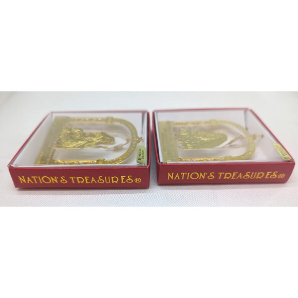 Two Nations Treasures The Salvation Army Christmas 2012 Solid Brass - Picture 3 of 5